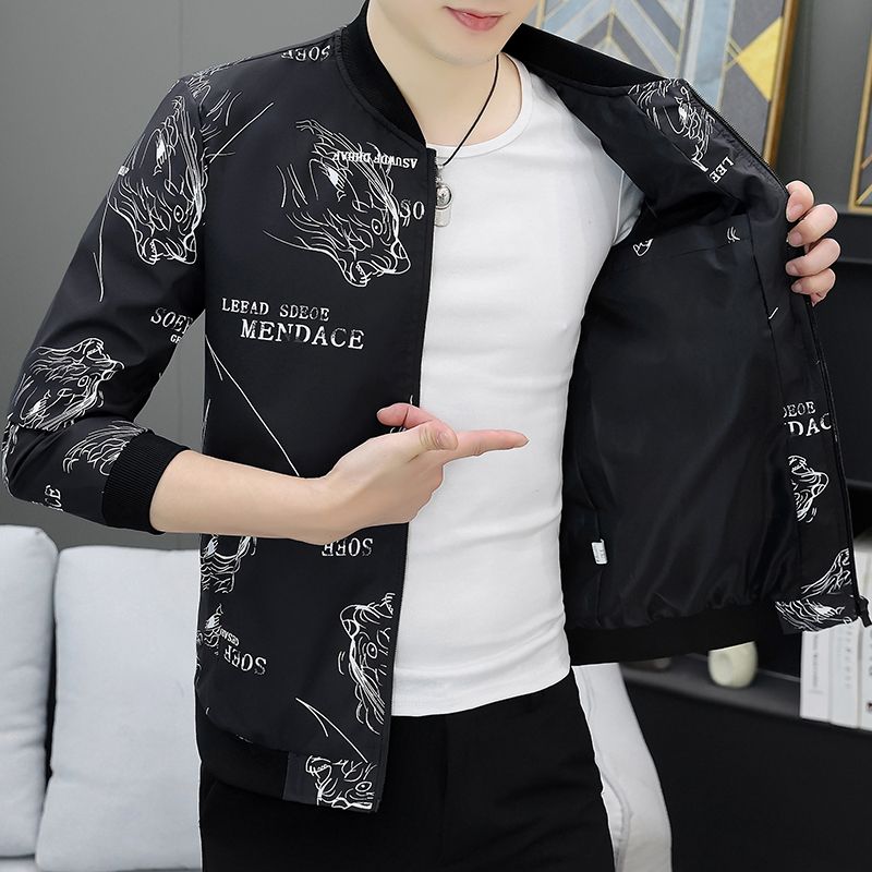 NanPinHui Graphic zip jacket S116