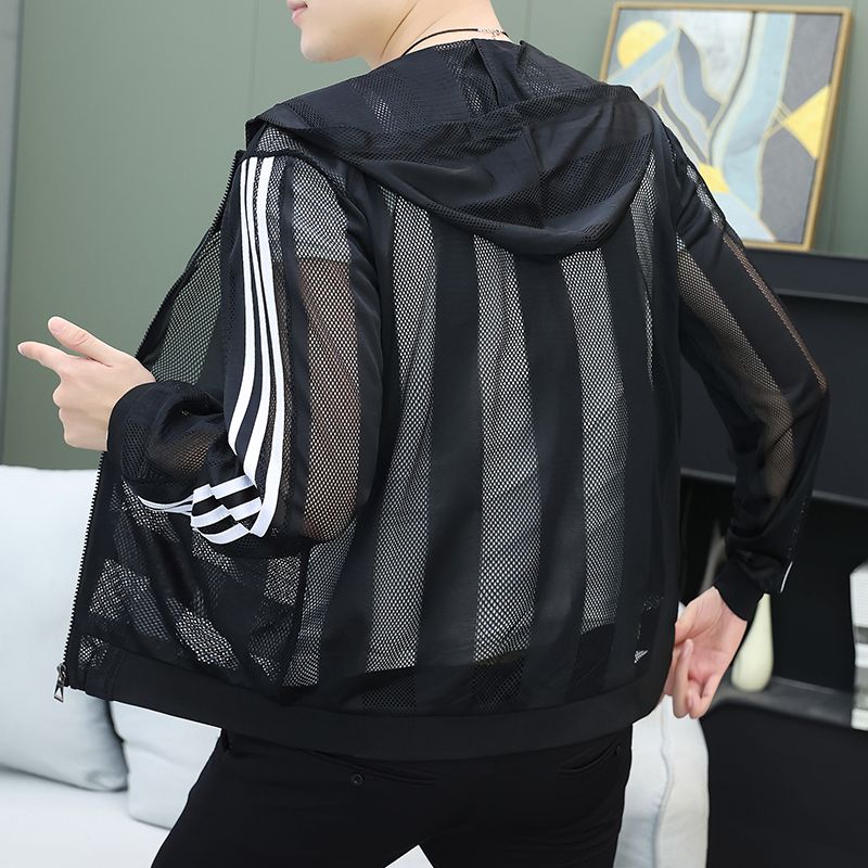 NanPinHui Striped hooded summer jacket S607