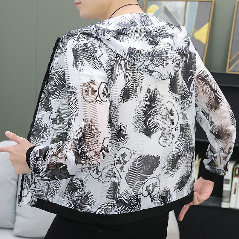 NanPinHui Printed hooded summer jacket S608